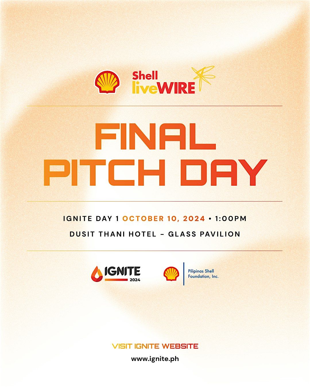 Shell LiveWIRE Final Pitch Day