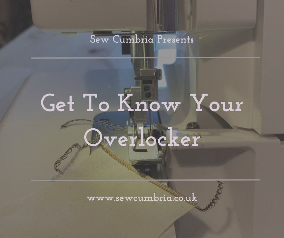 Get To Know Your Overlocker \u2013 Saturday 17th August 2024