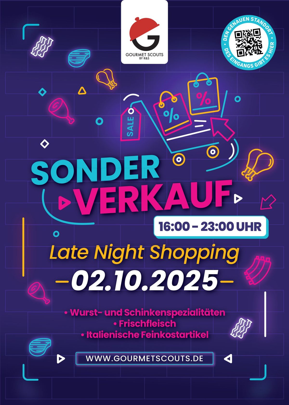 Late-Night Sonderverkauf der Gourmetscouts Herbst 2025