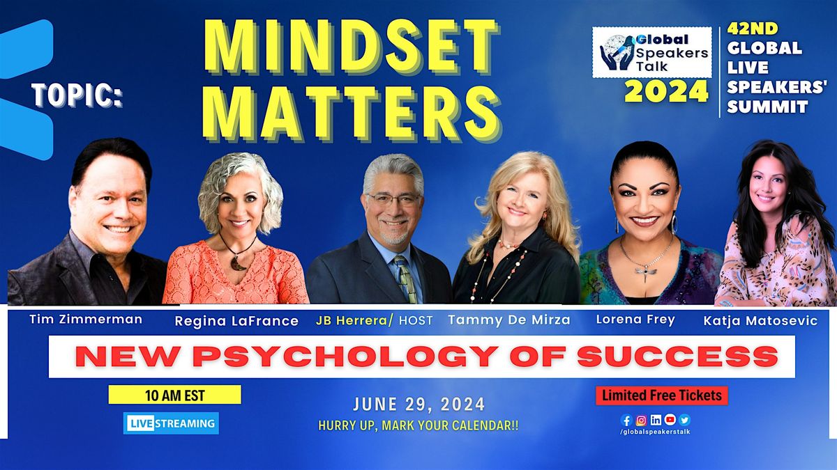 Mindset Matters: New Psychology of Success!