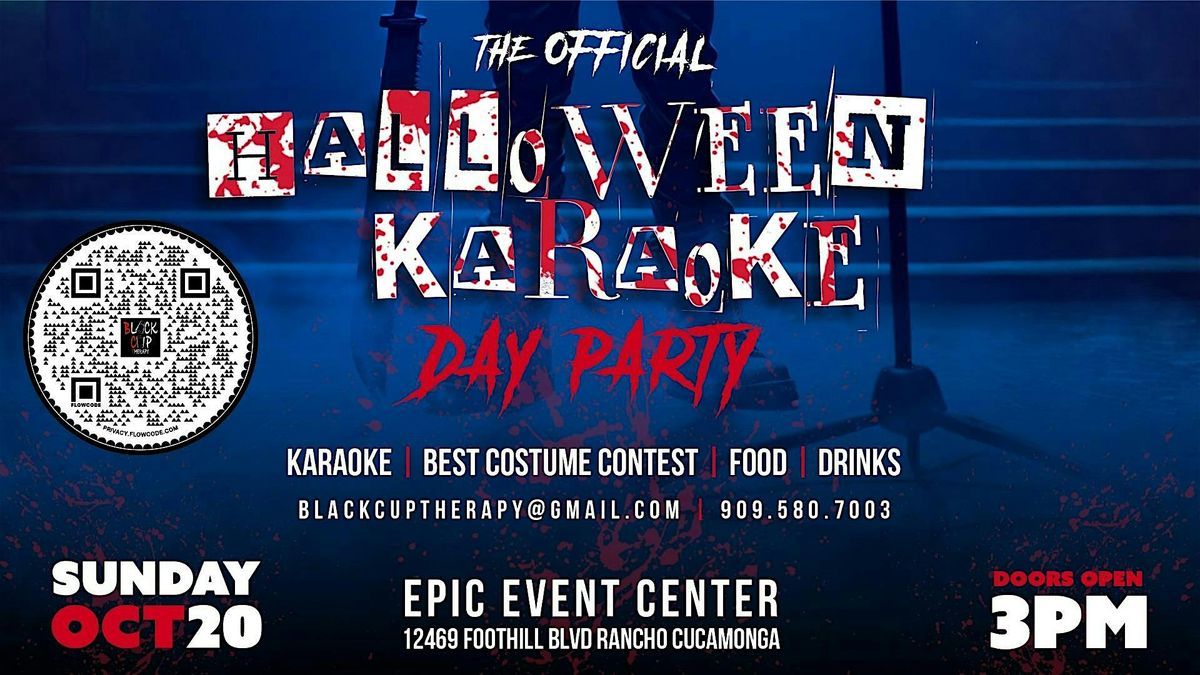 Halloween Karaoke Day Party