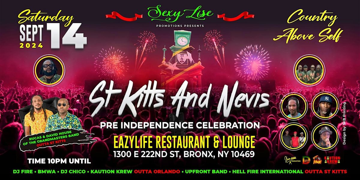 ST. KITTS & NEVIS PRE INDEPENDENCE CELEBRATION NYC