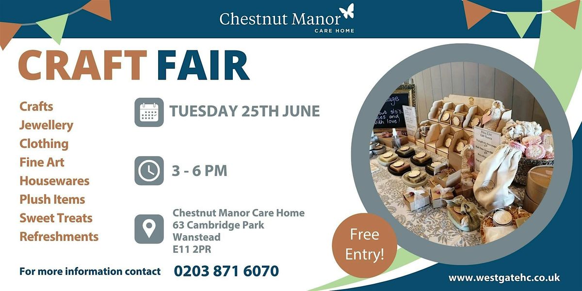 Chestnut Manor Care Home Craft Fair
