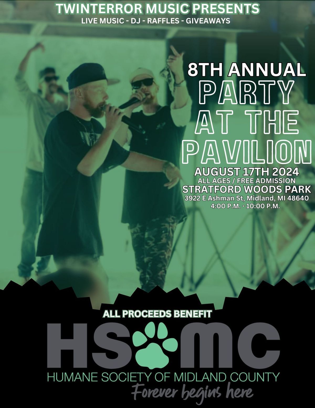 TwinTerror Music Presents 8th Annual Party at the Pavilion