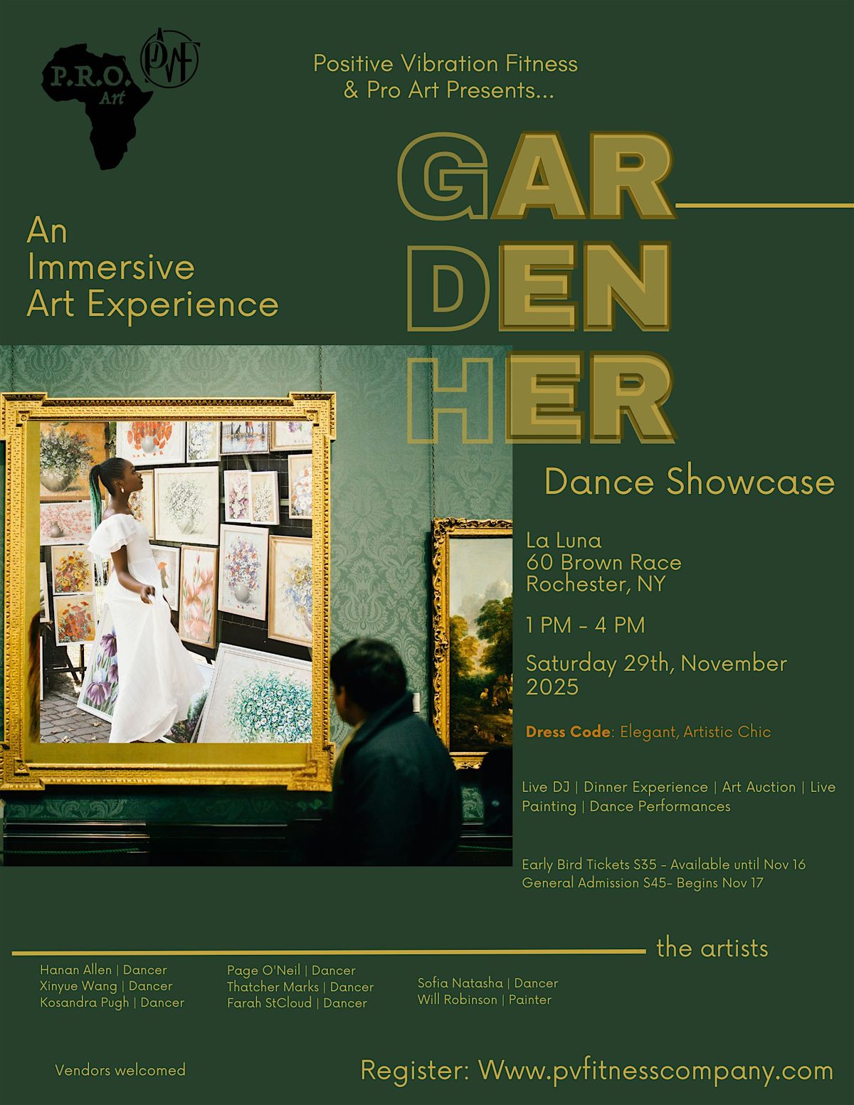 Garden Her Dance Showcase: An Immersive Art Experience