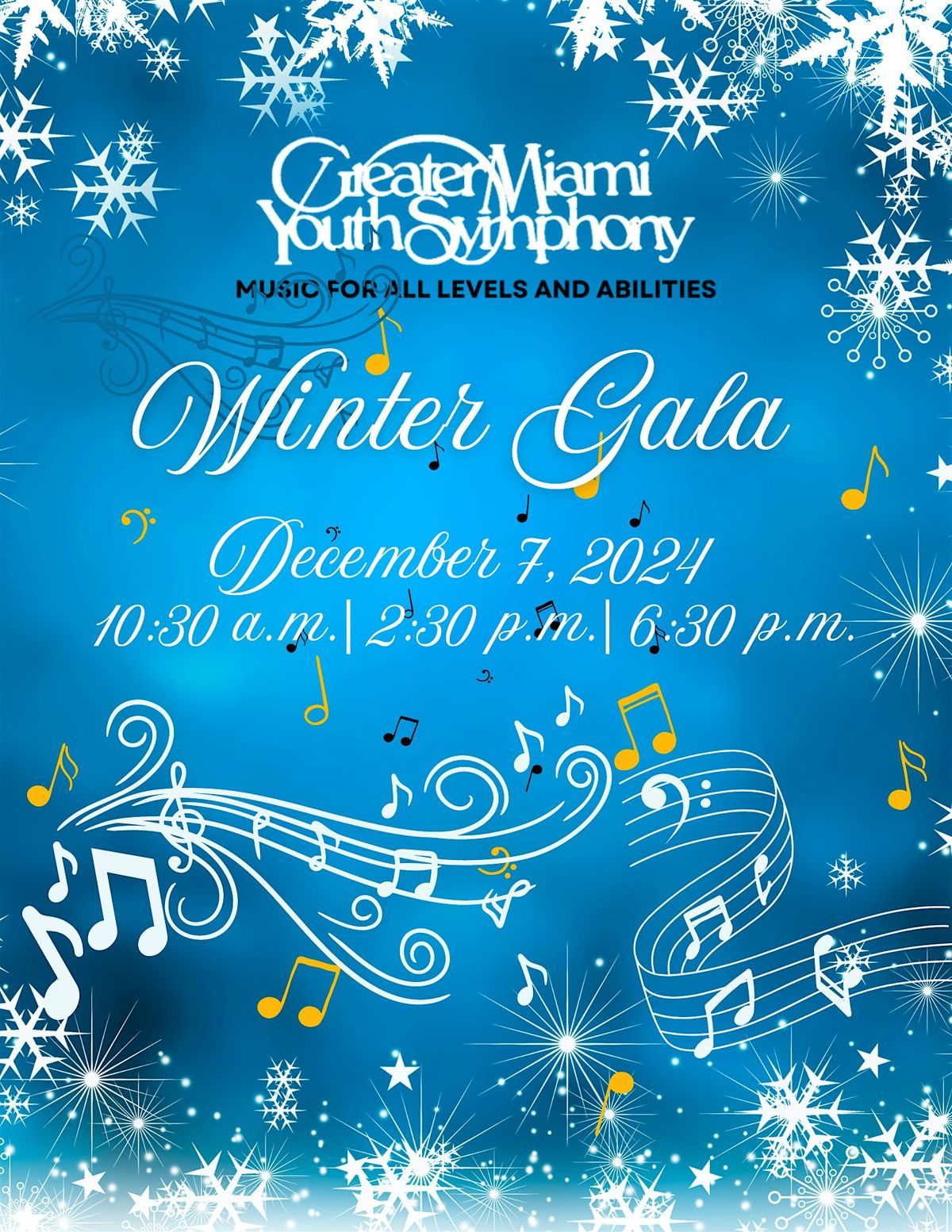 GMYS Winter Gala Concert #2(Concert Band, Overture, and Symphony Orchestra)