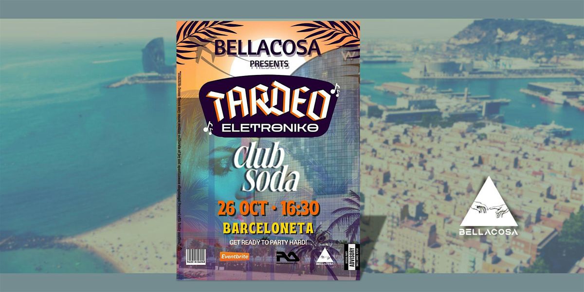 TARDEO ELETR\u00d2NIKO - Barceloneta Beach Party