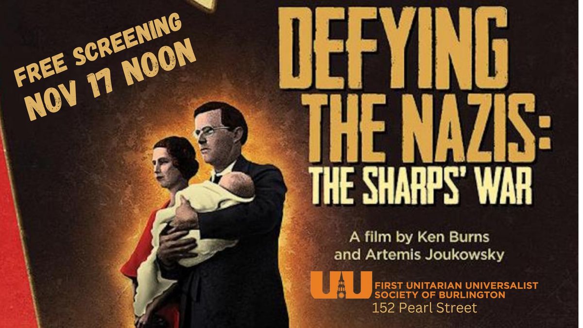 Defying the Nazis: The Sharps' War screening