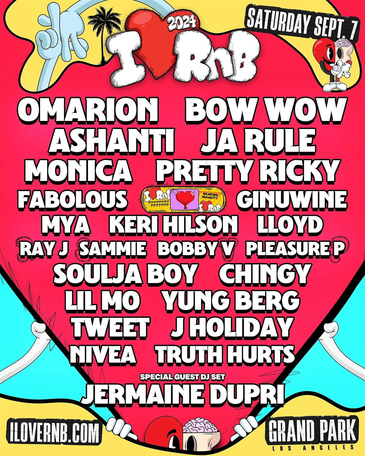 I Love RNB Festival - Omarion, Bow Wow, Ashanti, Ja Rule, Monica, Mya +more