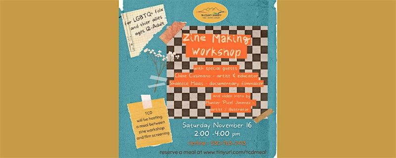 Zine Workshop with special guest hosts