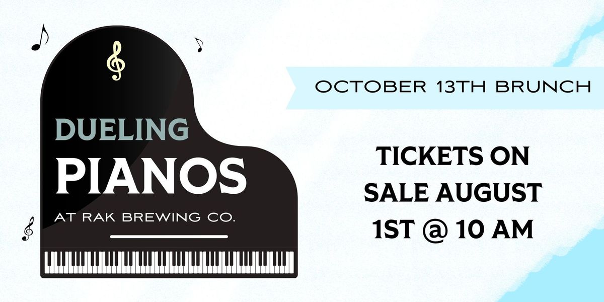 NEW! Dueling Pianos BRUNCH \ud83c\udf73\ud83c\udfb9