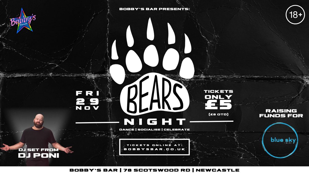 Bears Night @ Bobby's Newcastle