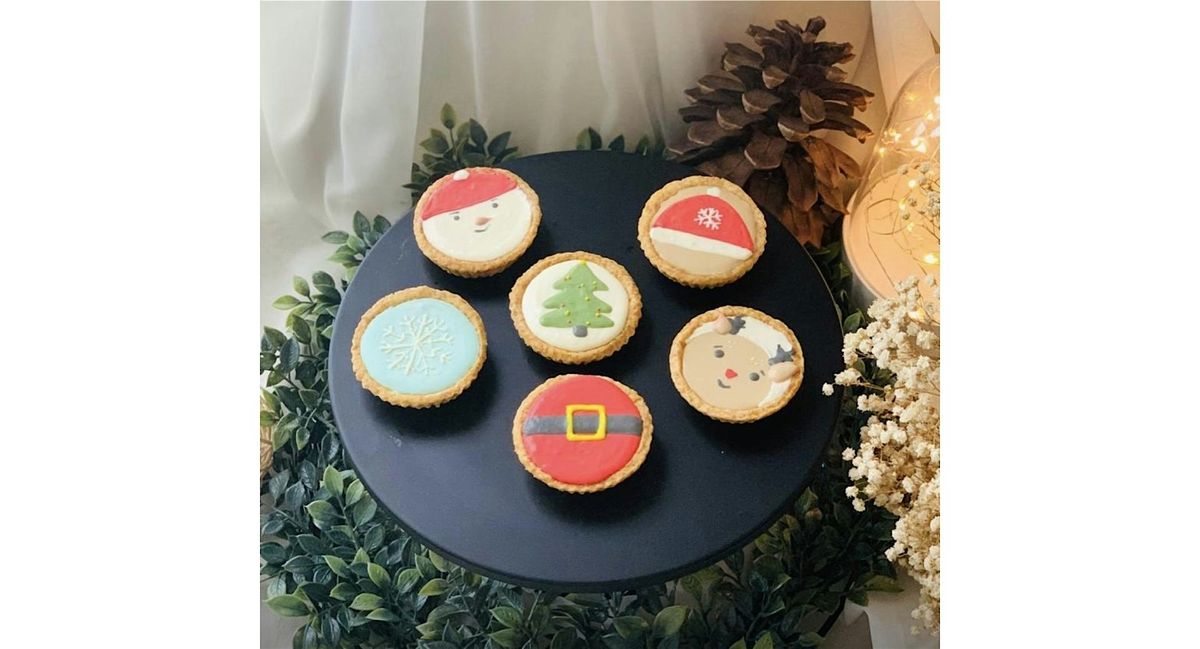 Deco Christmas Cheese Tart