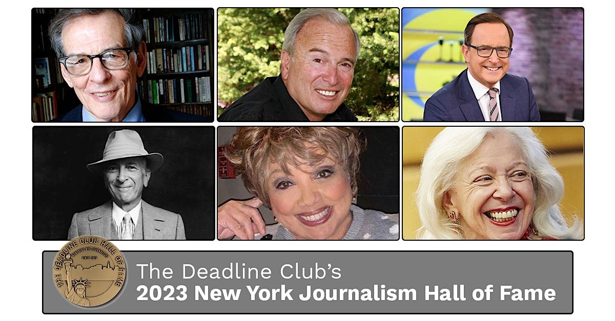 Deadline Clubs New York Journalism Hall of Fame, Manhattan Manor, New York, 23 March 2023