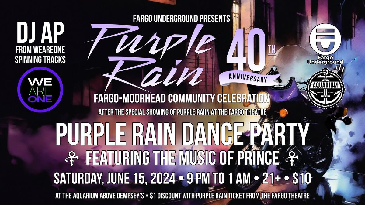 Purple Rain Dance Party