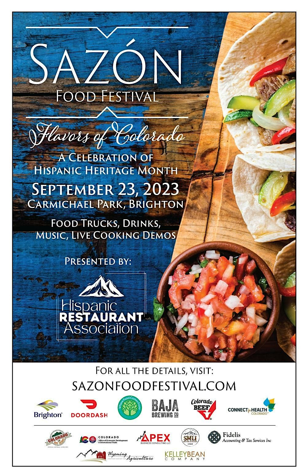 Saz\u00f3n Food Festival 2024