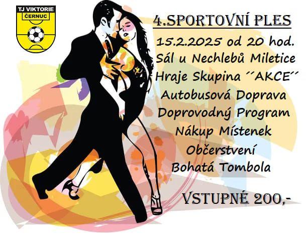 4.Sportovn\u00ed Ples TJ Viktorie \u010cernuc