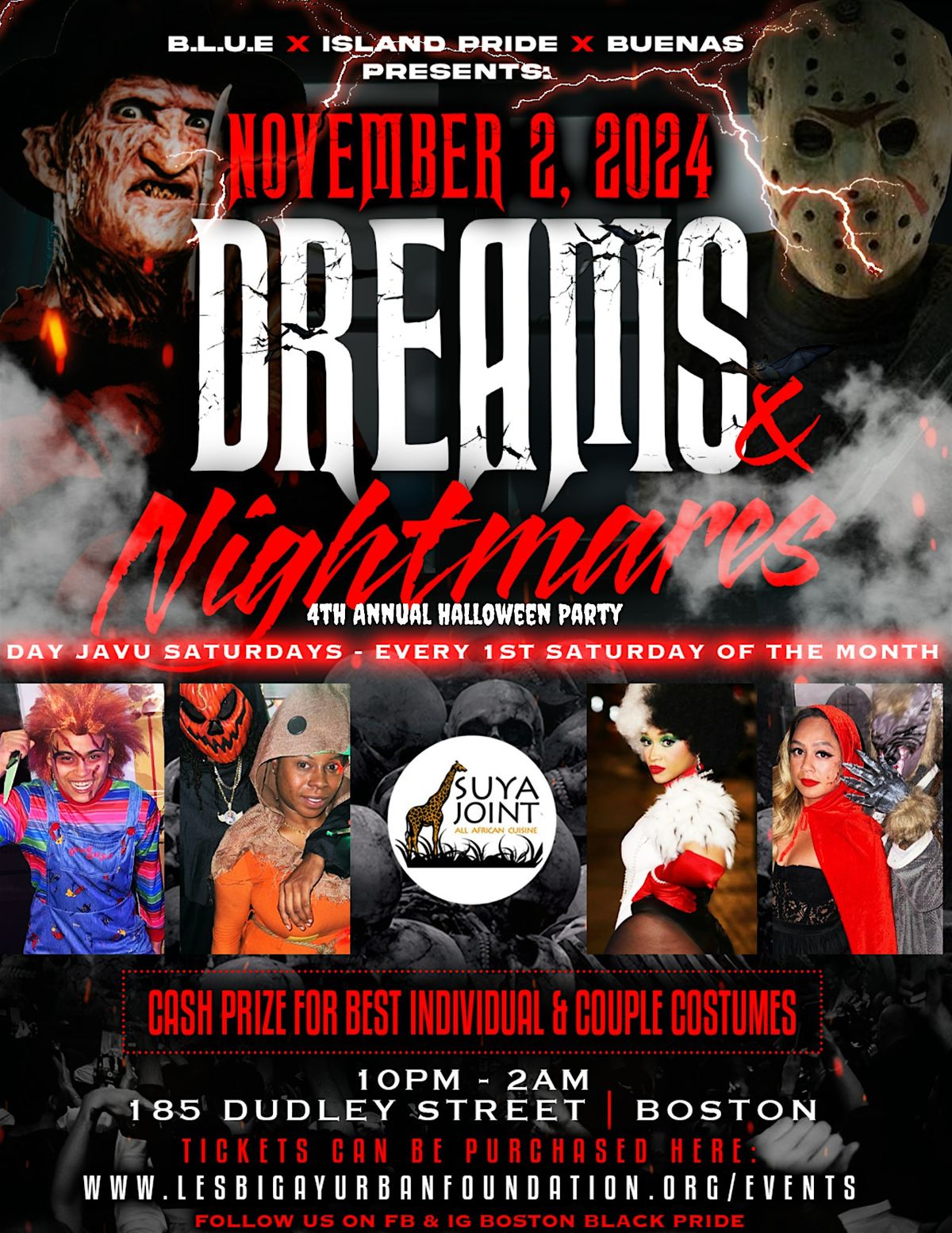 Dreams and Nightmares " Day JaVu Saturdays - LGBTQ Night"