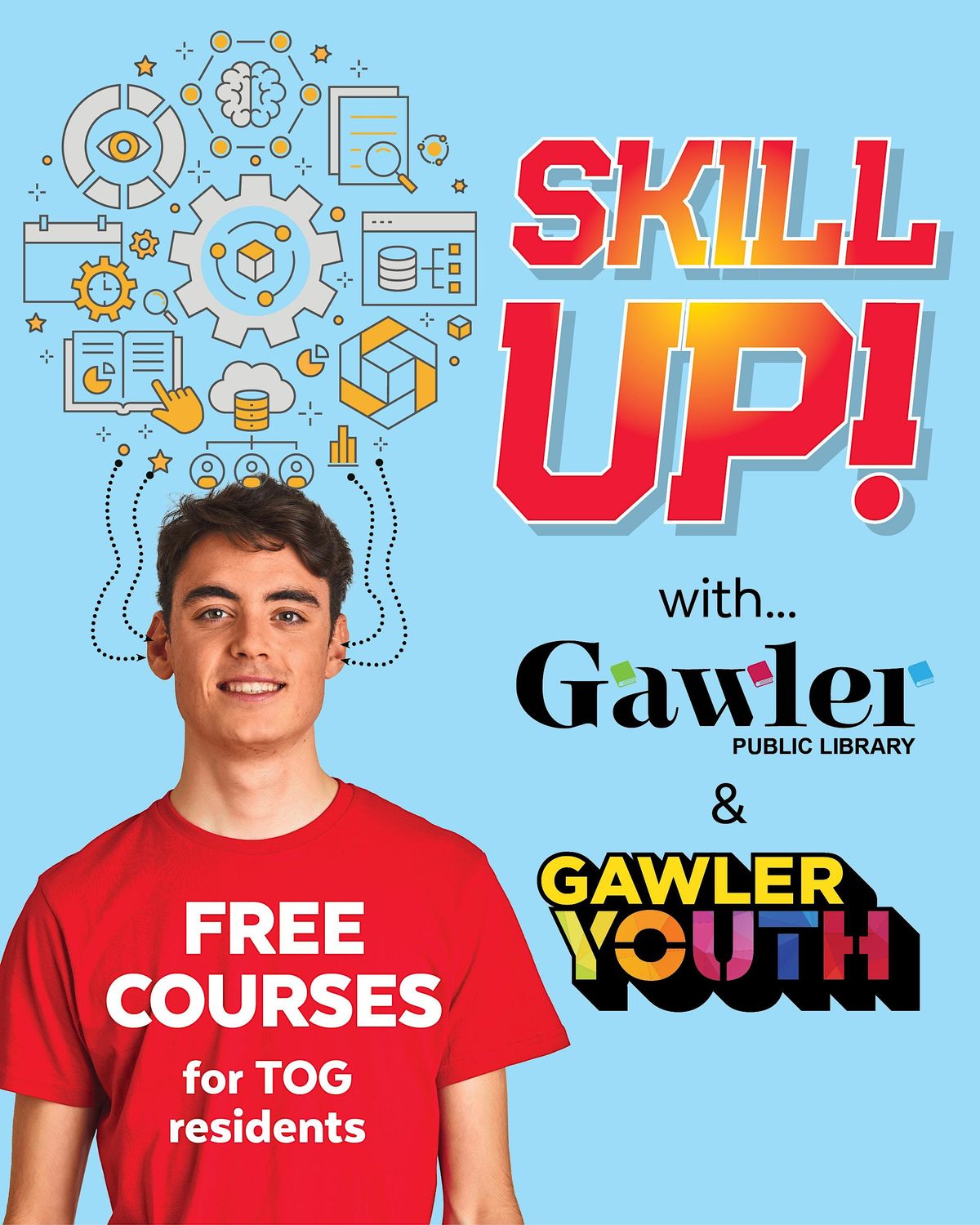 Skill up with Gawler Youth  and Gawler Public Library