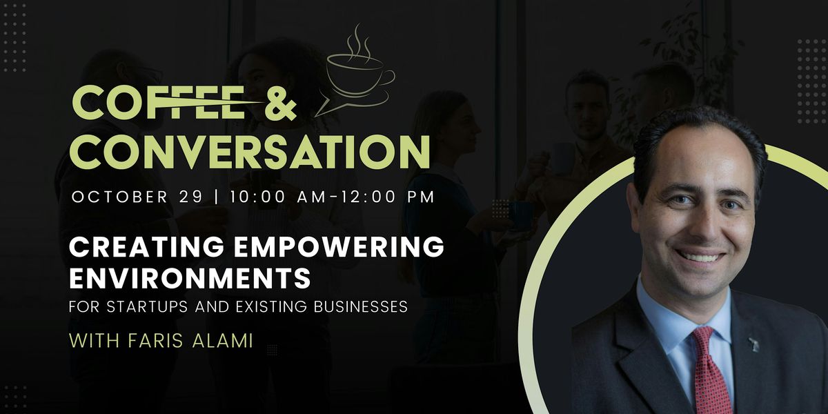 Coffee & Conversation with Faris Alami