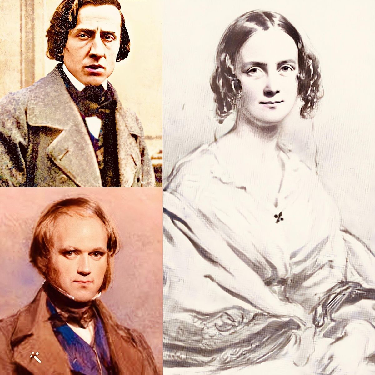 Emma Darwin\u2019s Chopin Connection: speaker Ted Maidment, pianist John Moore.