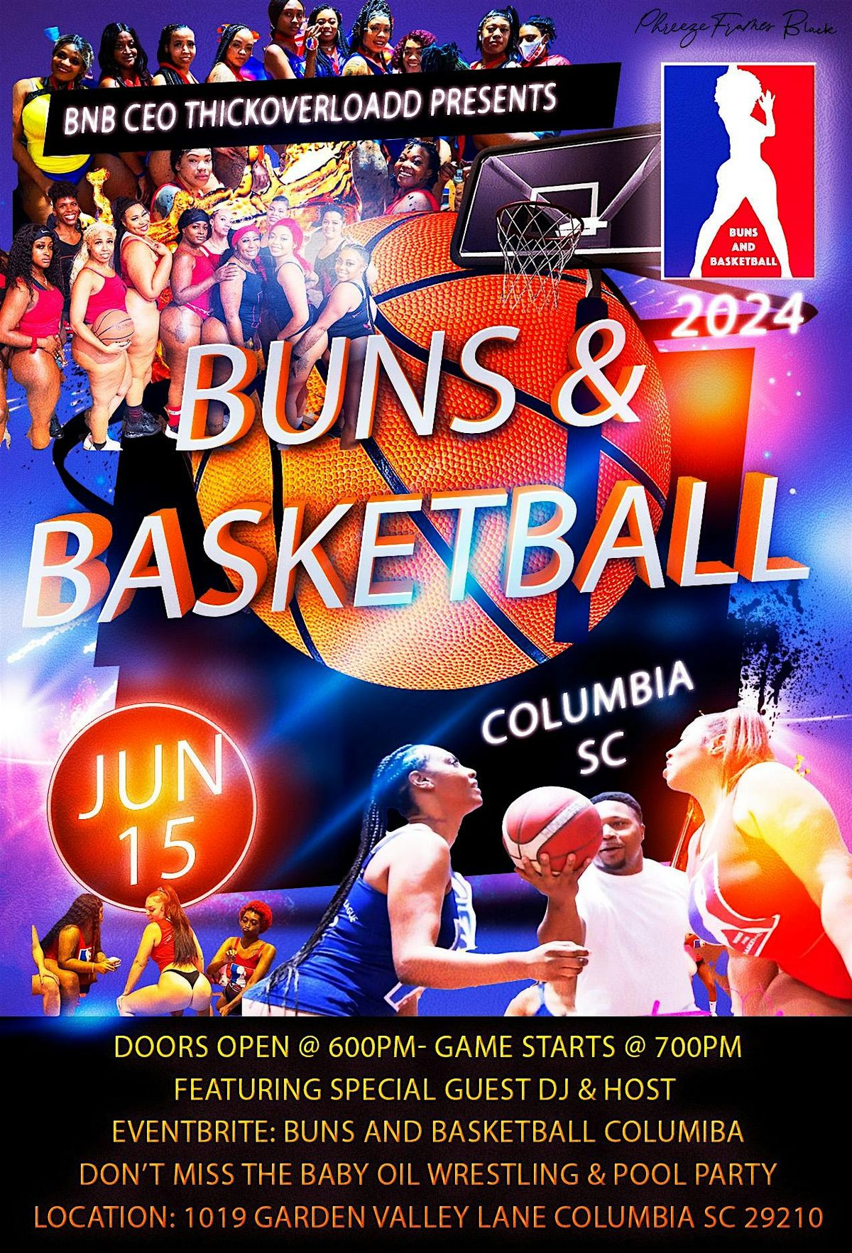 Buns and Basketball Columbia - June 15 2024