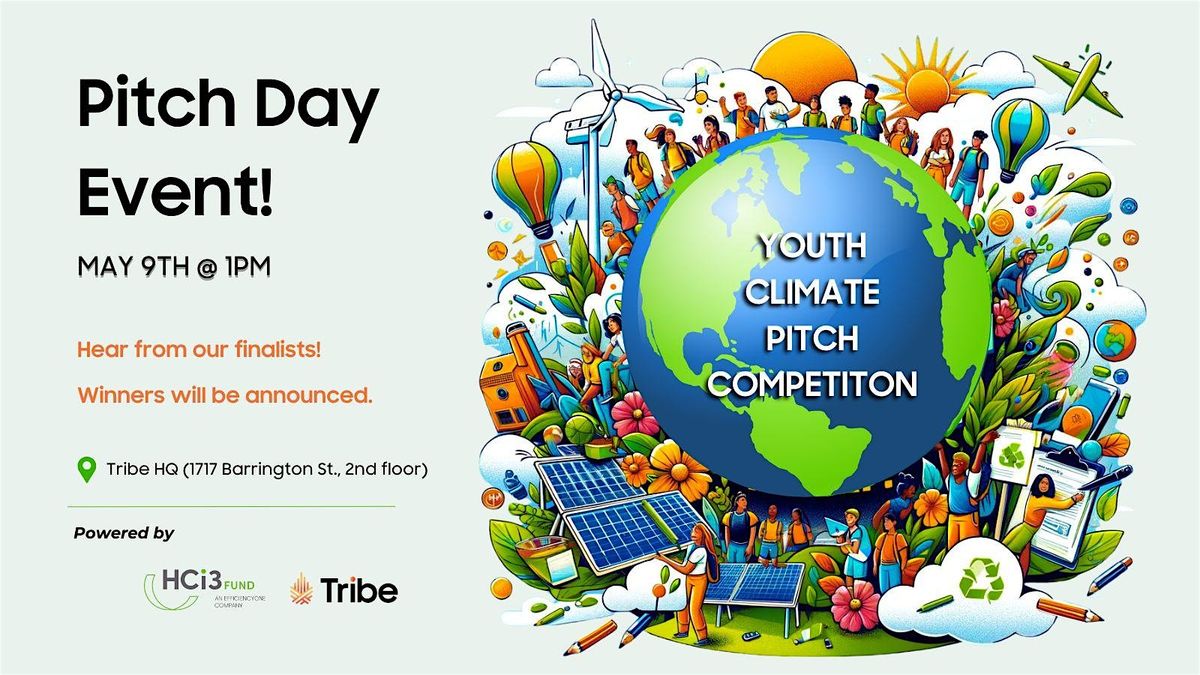 Youth Climate Pitch Competition Pitch Day Event