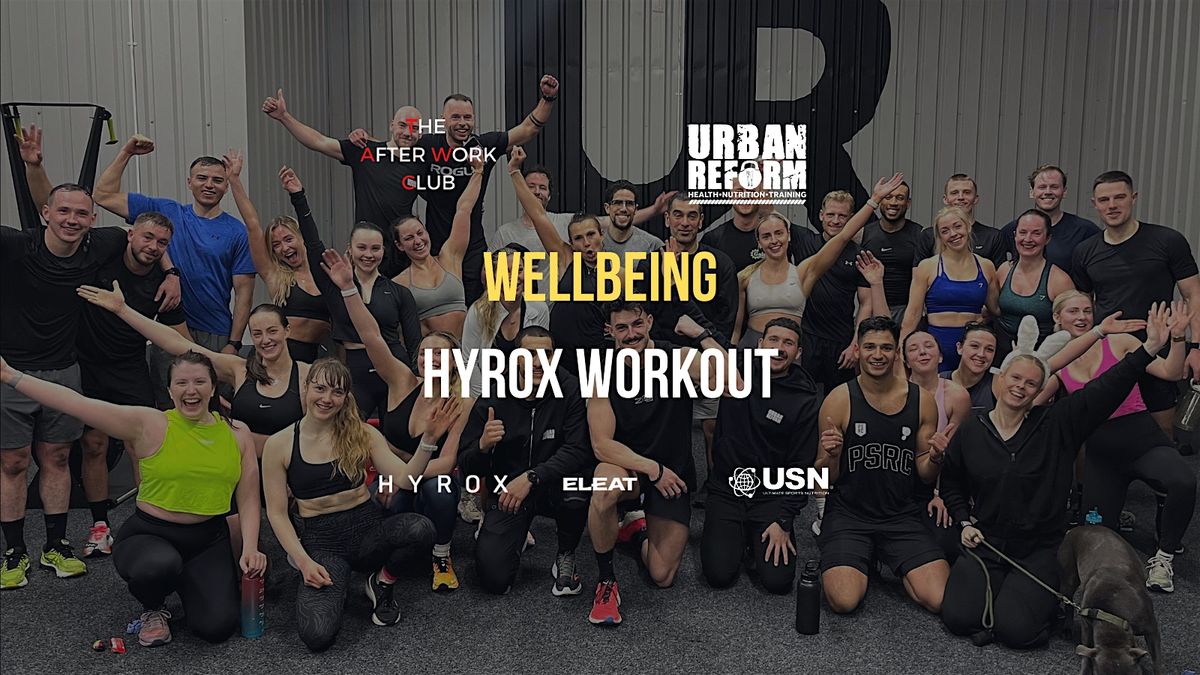 Hyrox Workout - The After Work Club X Urban Reform (Manchester)