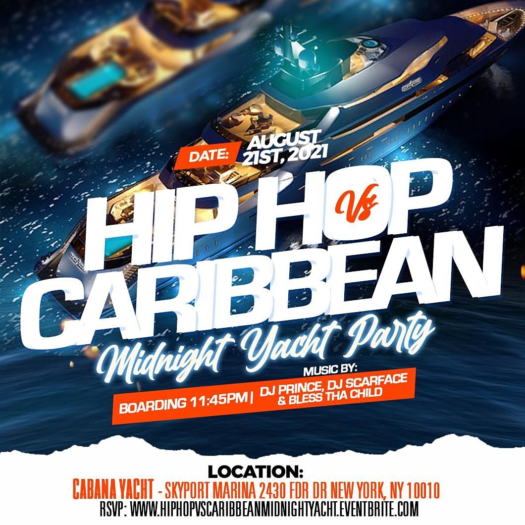 Hip Hop Vs Caribbean Daylight Yacht Party