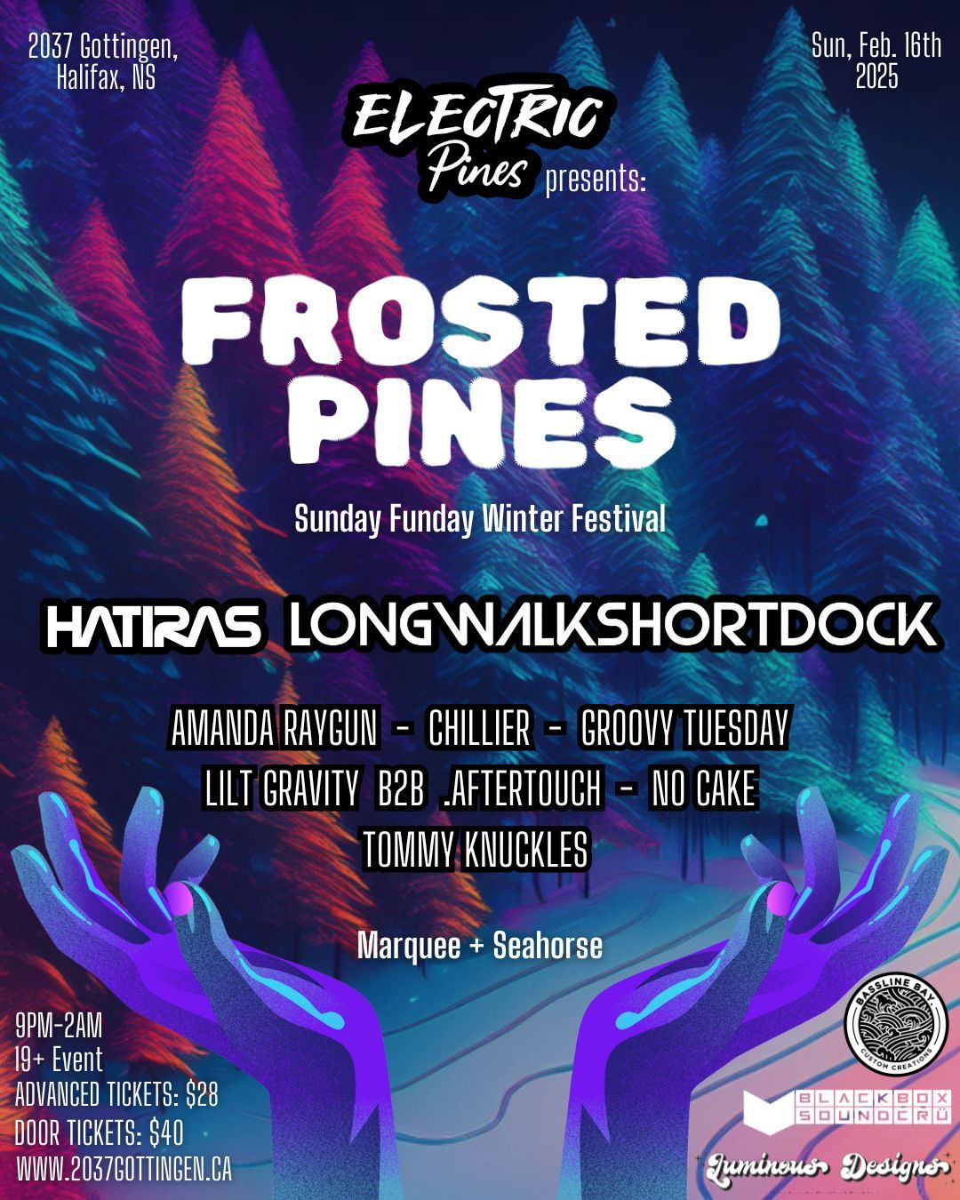 Frosted Pines - Winter Festival by Electric Pines