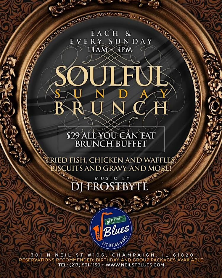 Soulful Sunday Brunch- All You Can Eat