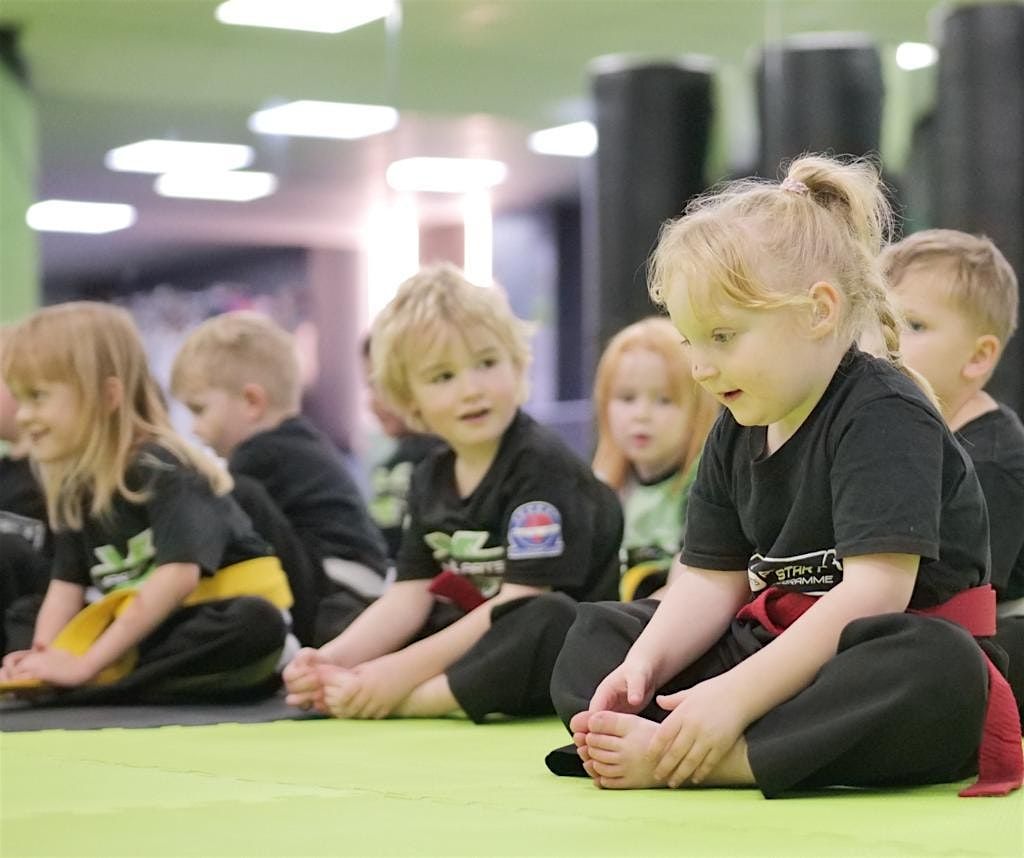 Free Trial Martial Arts Class for 3-5 year olds