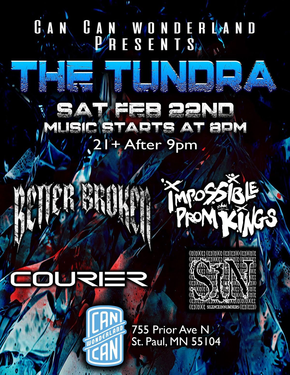 The Tundra: Better Broken, Impossible Prom Kings, Courier, Silence in Numbers 