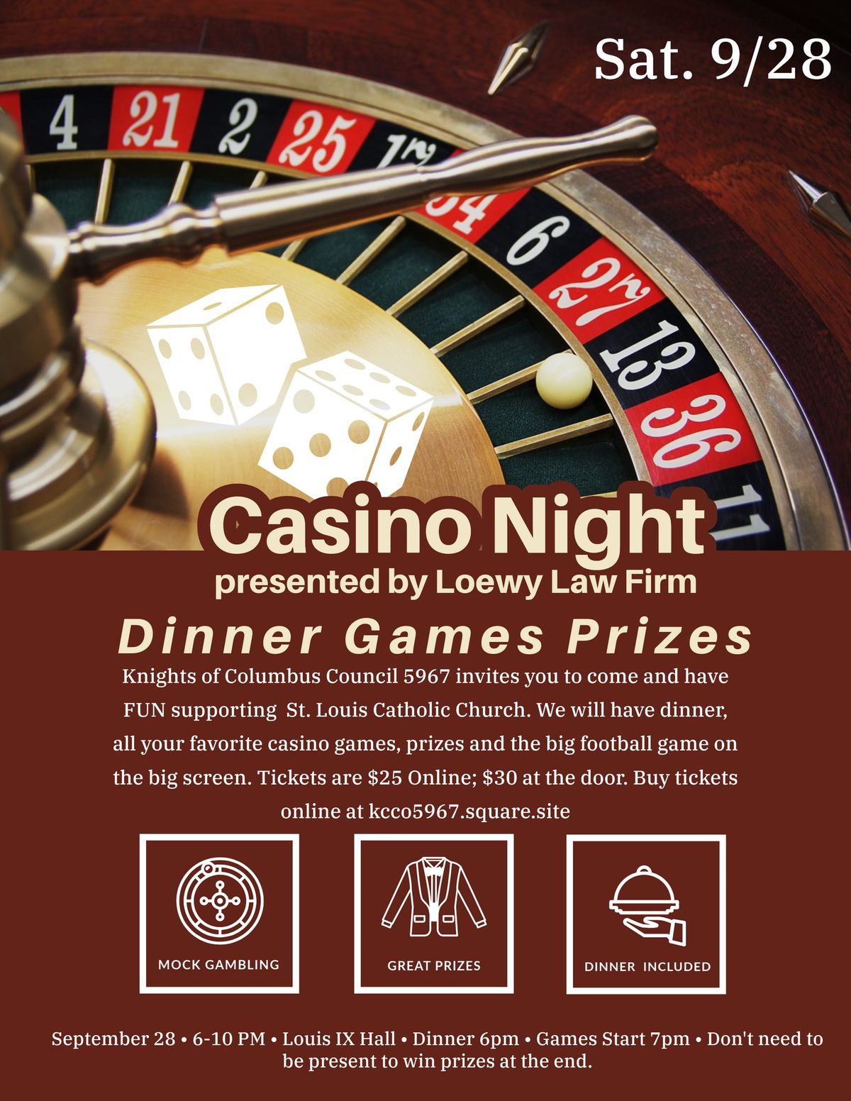 Casino Night presented by Loewy Law Firm