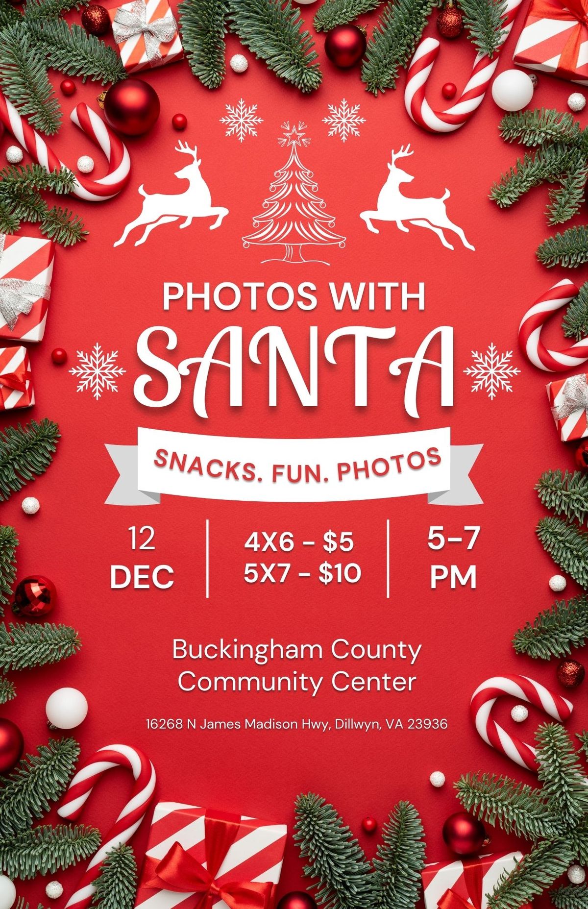 Photos with Santa!