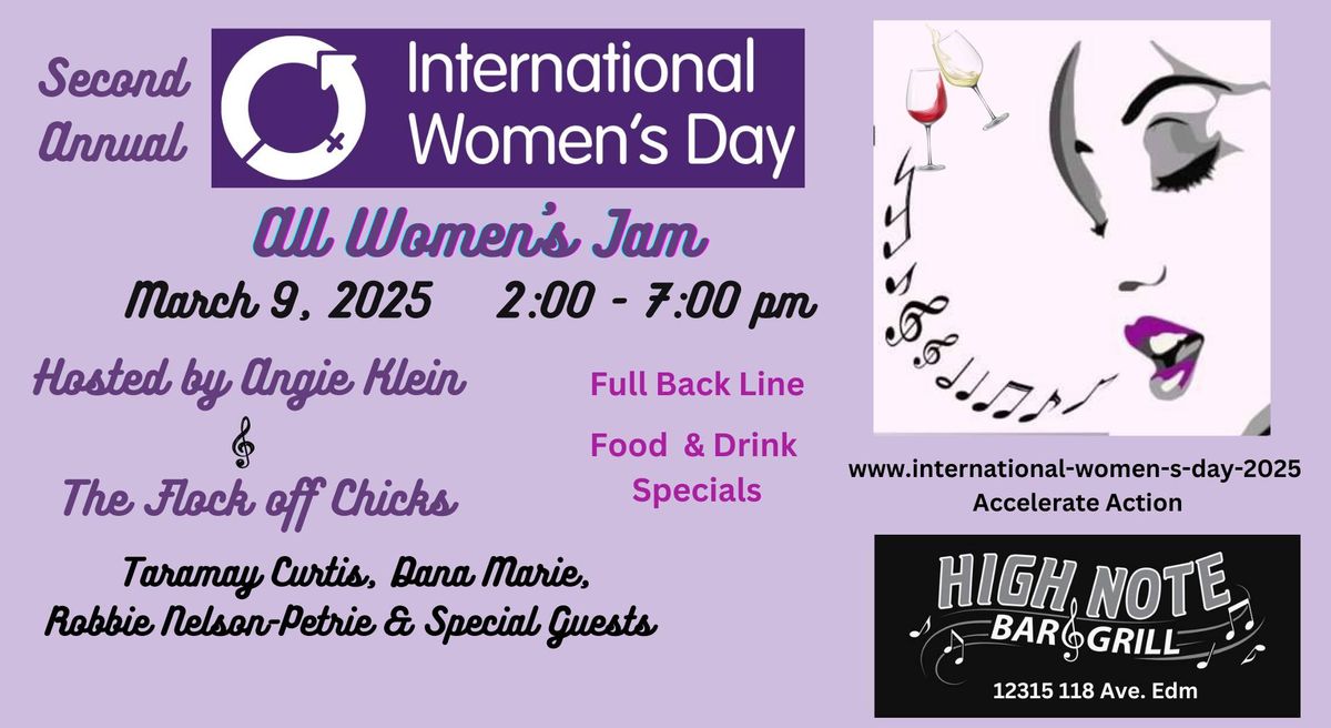 Second Annual International Women's Day Jam 