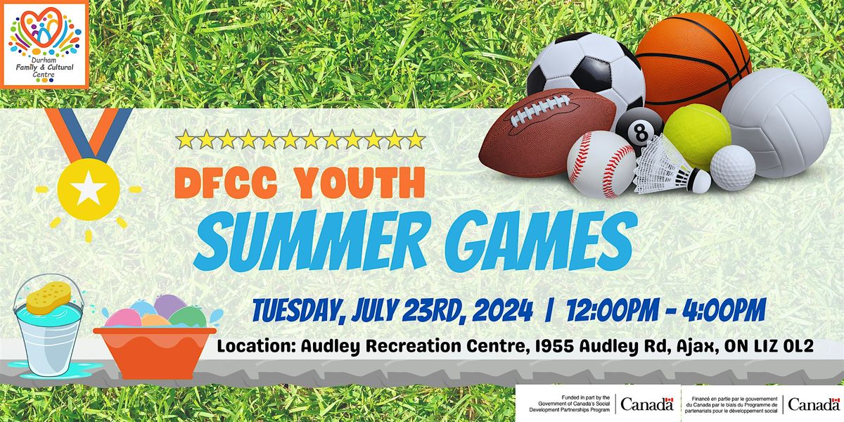 DFCC Youth Summer Games: Outdoor Recreation Day! Ages 13-18 years old