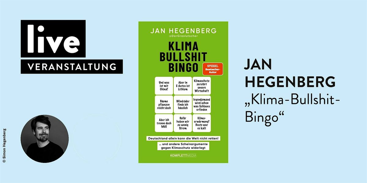 VERANSTALTUNG: Jan Hegenberg