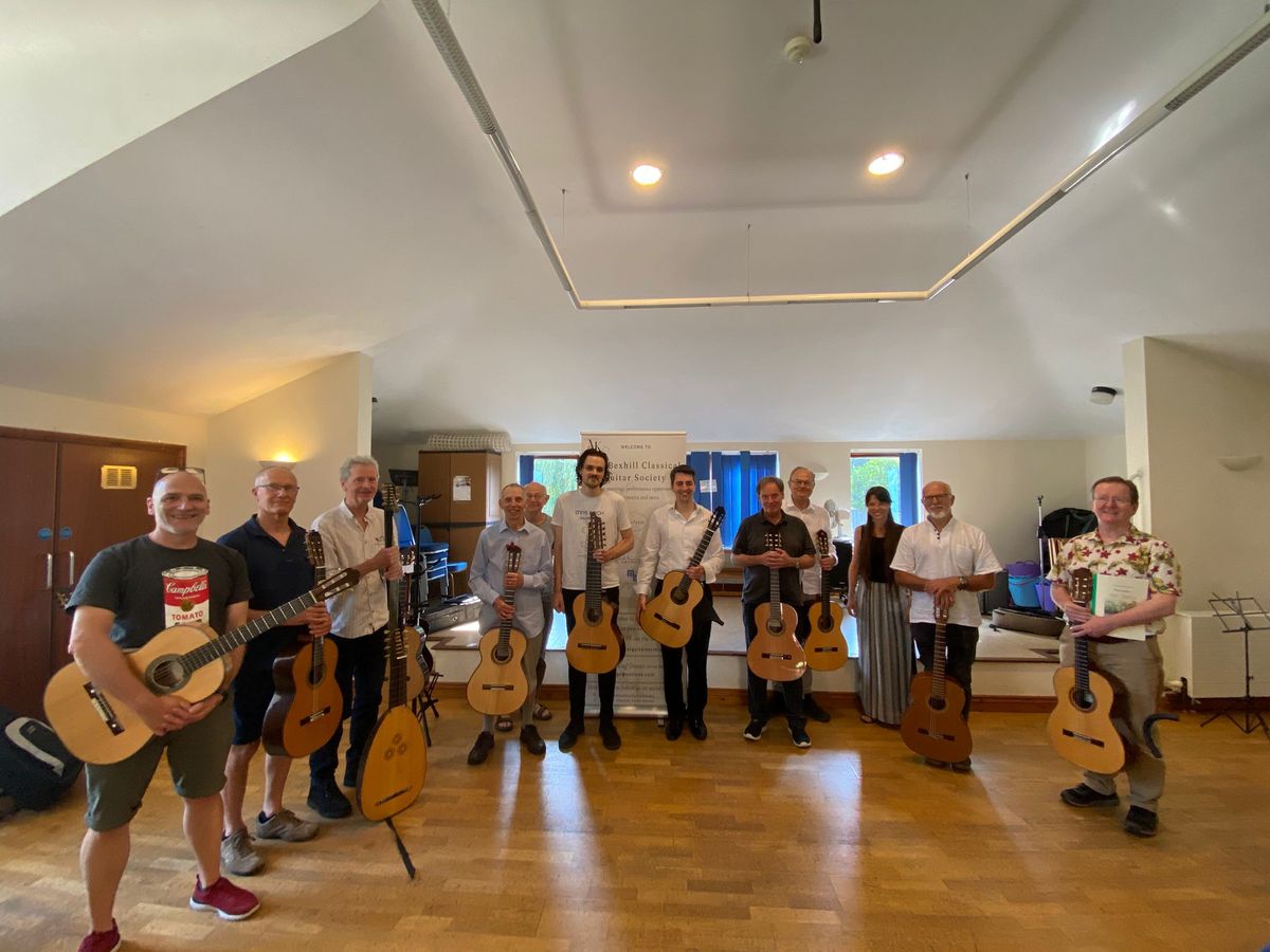 Bexhill Classical Guitar Society Meeting - Kianush Robeson