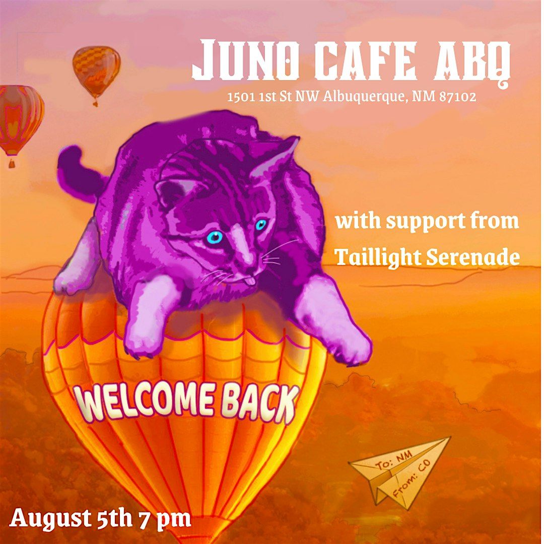 Welcome Back (Denver Indie Rock) with Taillight Serenade