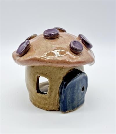 Ceramic Hand Building Workshop - Fairy House Tealight