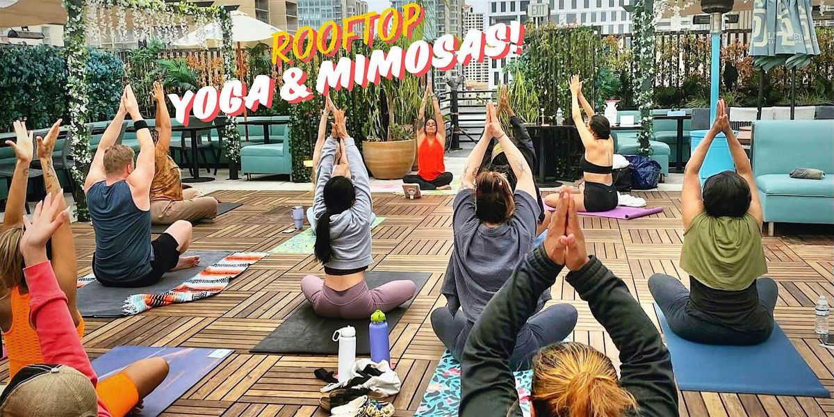 Downtown Rooftop Yoga & Champagne