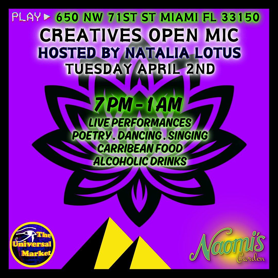 Creatives Open Mic