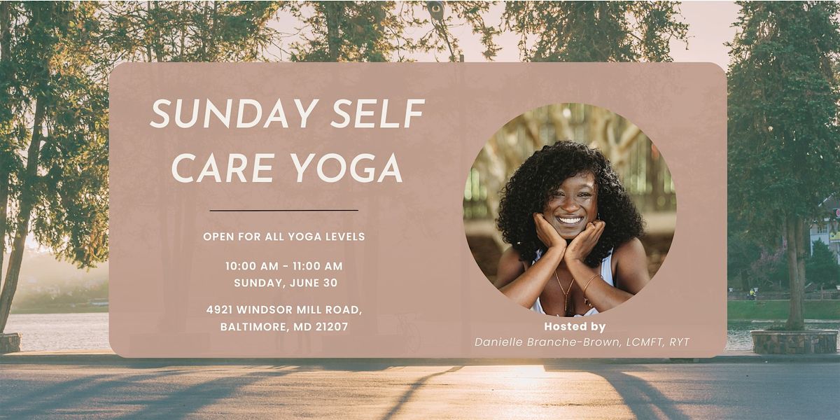 Sunday Self Care Yoga