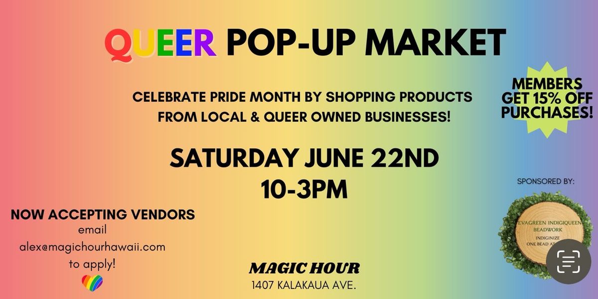 Queer Pop Up Market