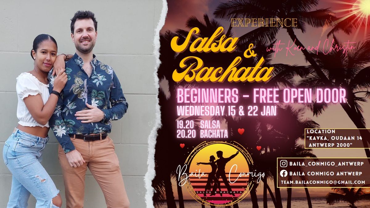 Dance lessons: Beginners Salsa and Bachata | by Baila Conmigo Antwerp