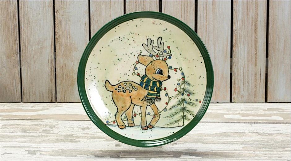 Holiday Stoneware Plate Workshop: Create Your Own Festive Ceramics