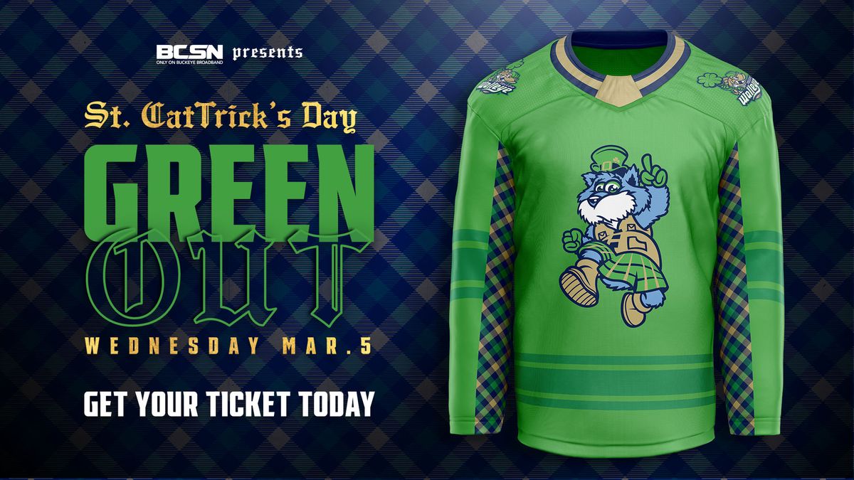 St. CatTrick's Day: Walleye vs. Thunder