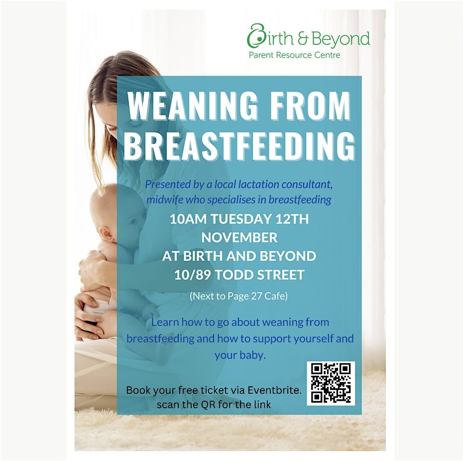 Weaning from Breastfeeding Workshop