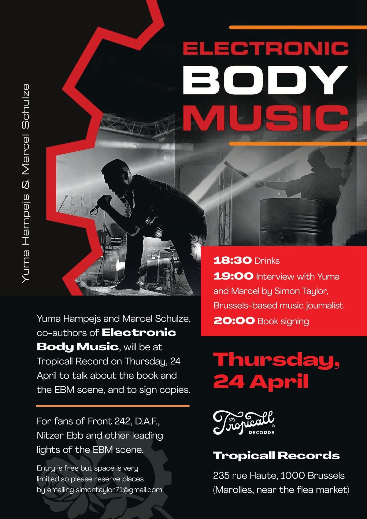 Electronic Body Music: Book presentation 